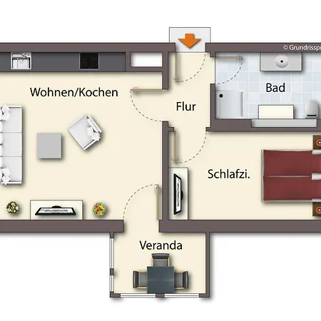 Apartament Brise Emmi App 03